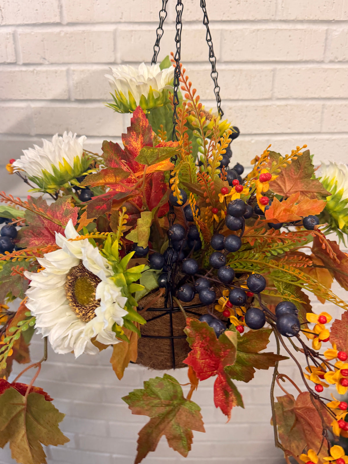 27" Pot of Gold Hanging Basket