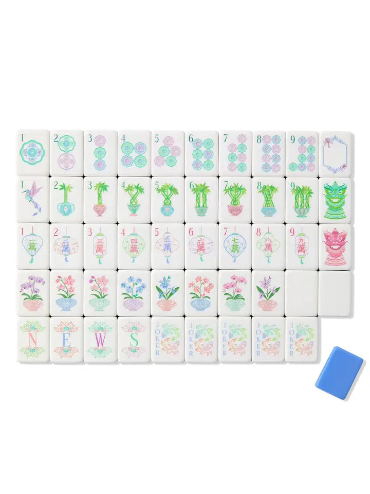 Moonlight Mahjong Tiles