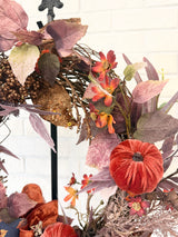 26" Harvest Time Wreath