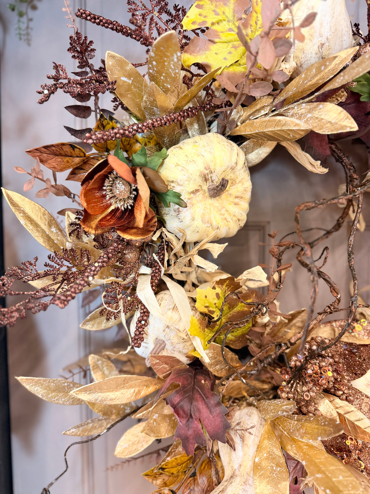 25" Harvest Luxe Wreath
