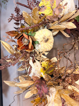 25" Harvest Luxe Wreath