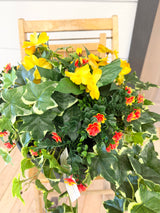 23" Sunlit Garden Cascade Porch Pot