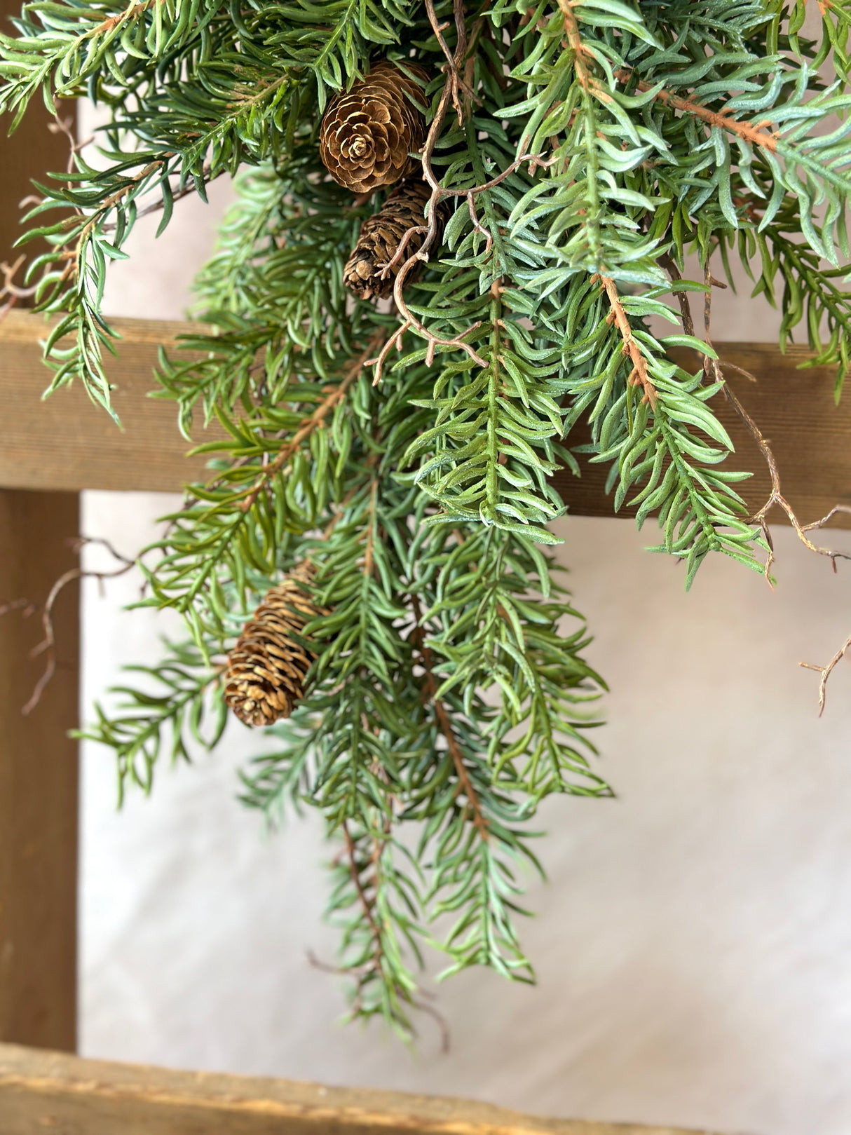 All Is Calm Pine Swag