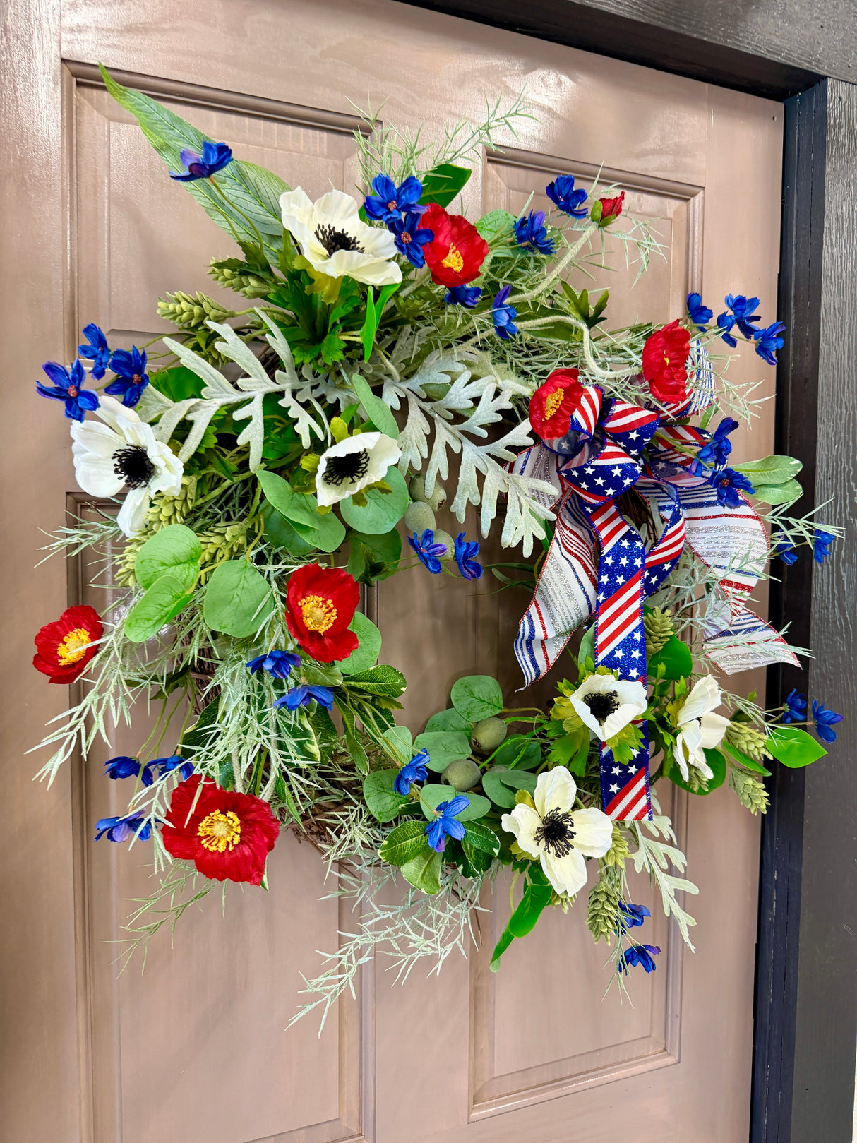 25" All American Patriotic Wreath