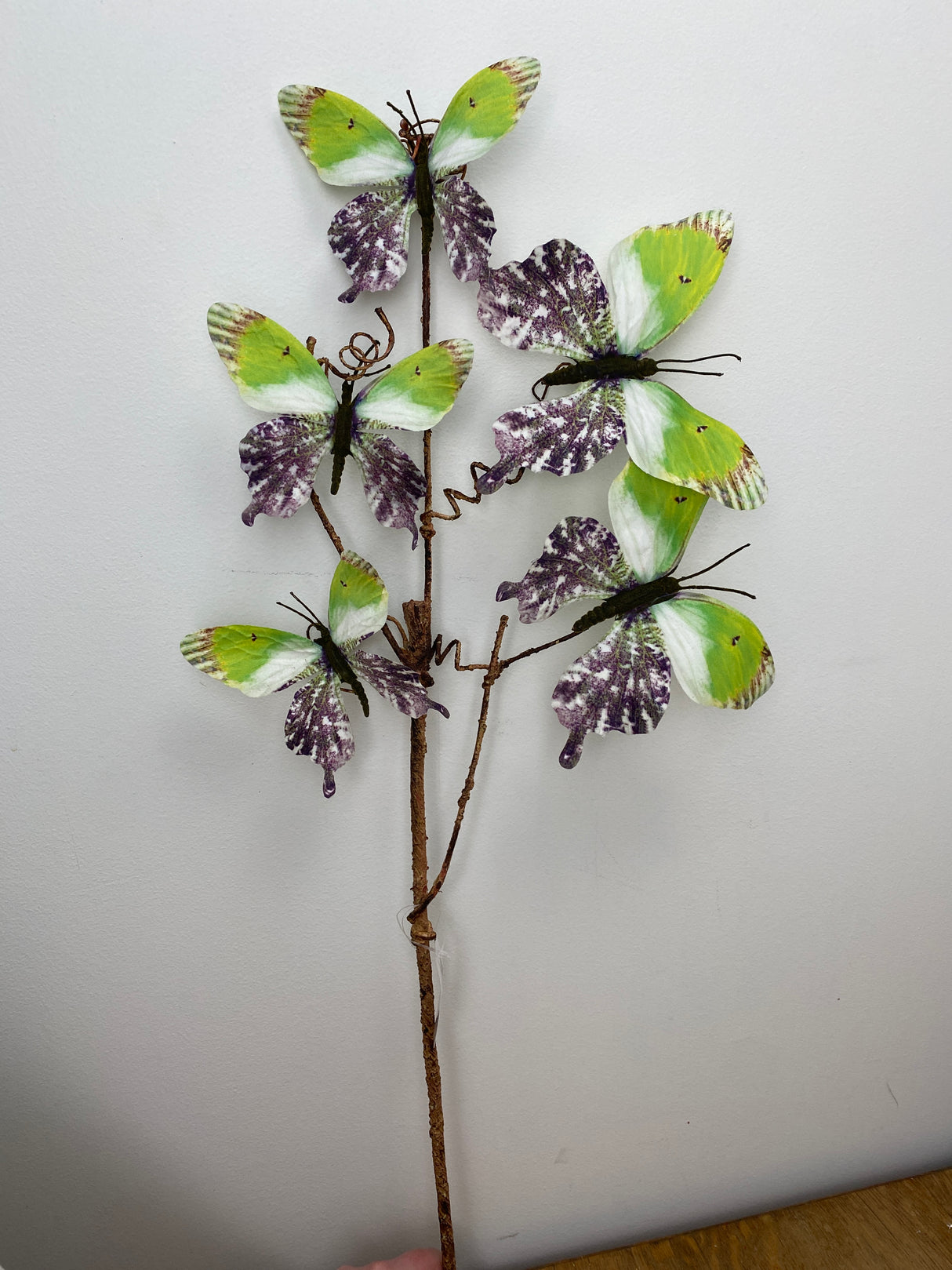 Green Purple Into the Field Butterfly Spray