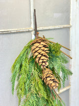 22" Real Touch Fine Pine Swag