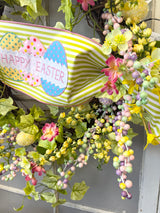 26" Happy Easter Wreath