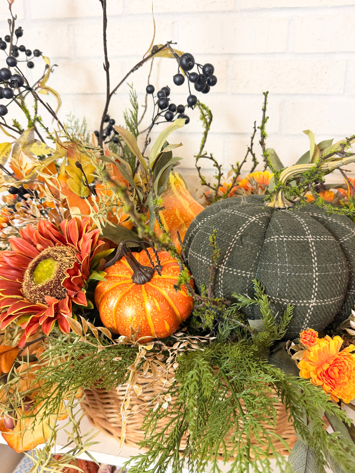 39" Fall Harvest Centerpiece