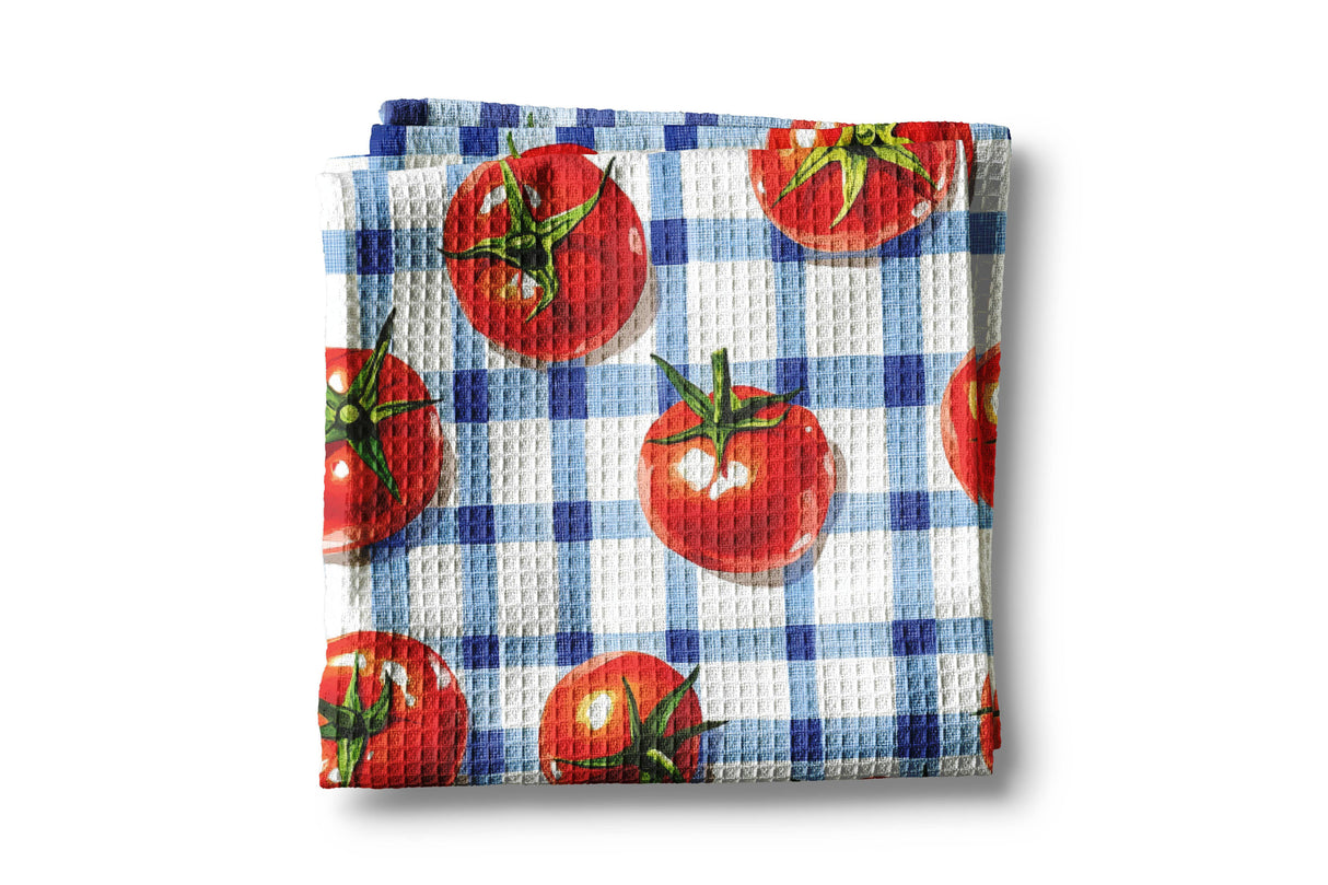 Tomato Garden Tea Towel