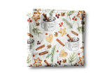 Christmas Baking Winter Waffle Tea Towel