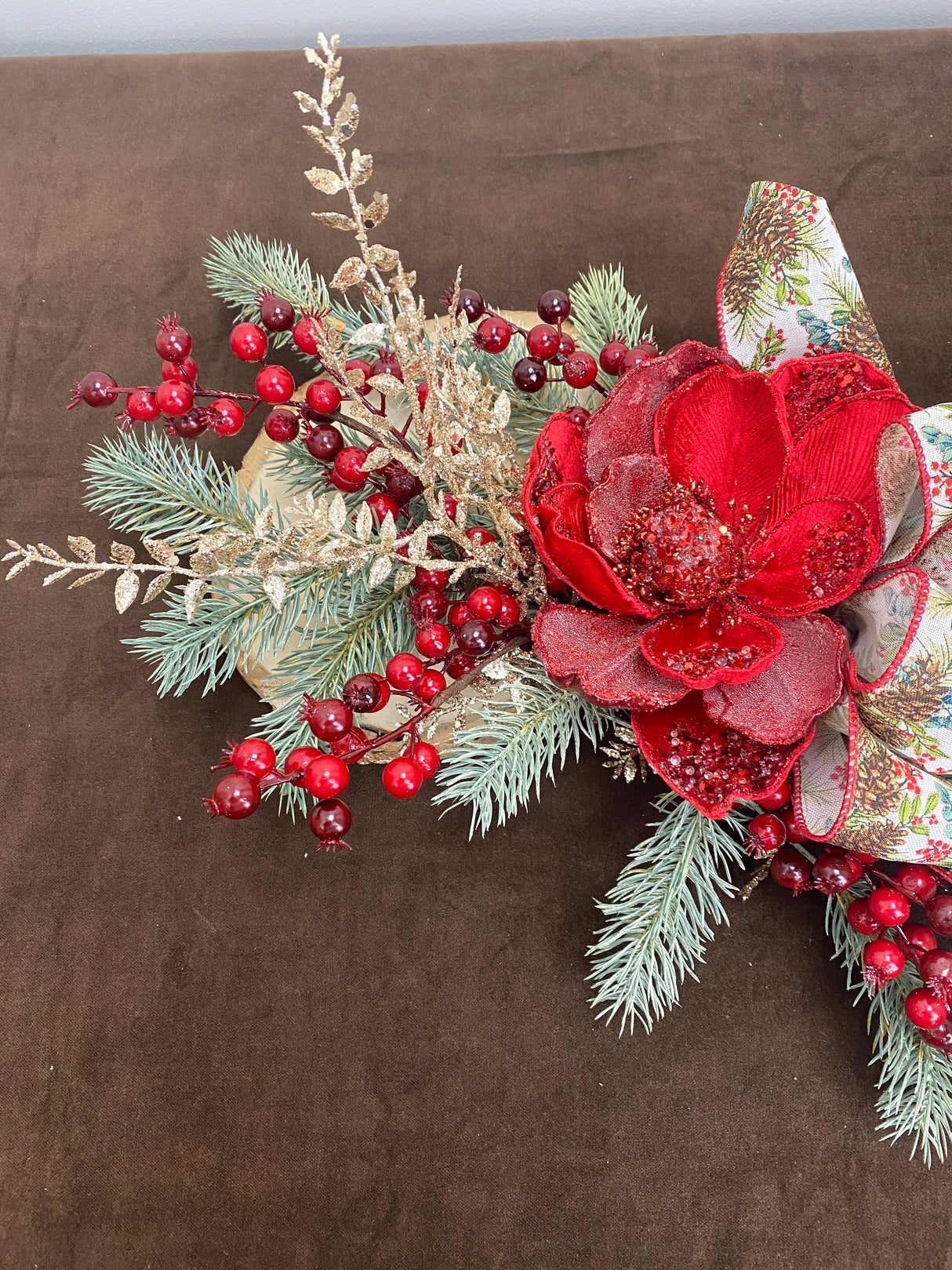 25" Merry Mistle Magic Swag