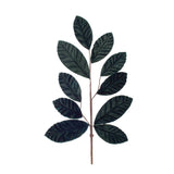 Emerald Modern Tree Leaf Spray