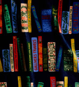 Rifle Paper Bookshelf Fleece Blanket