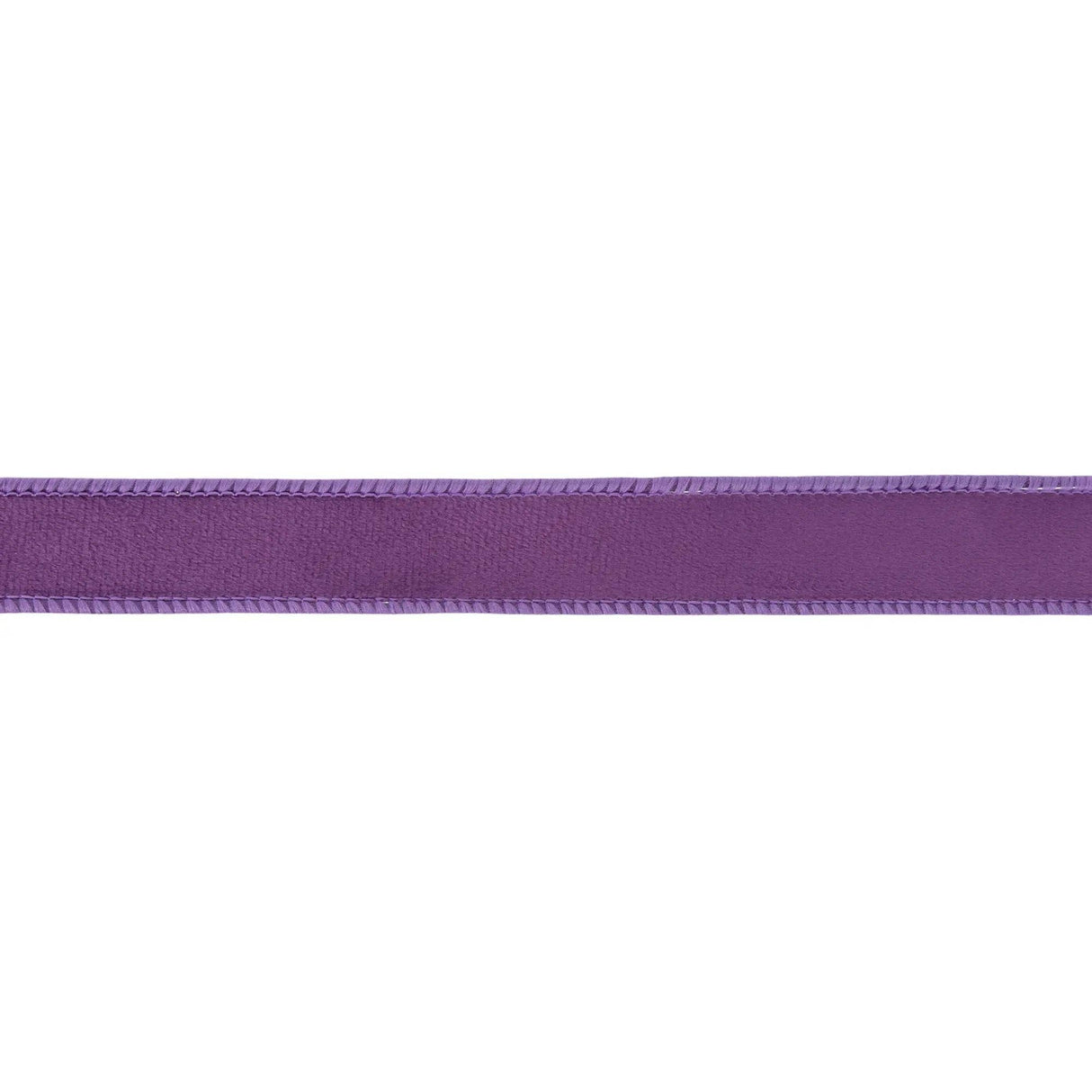 1" Reversible Plum Velvet Wired Ribbon Bolt