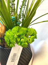 13" Teal tranquility Centerpiece