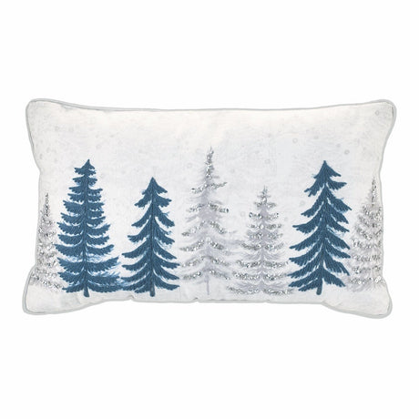 Forest Chill Lumbar Pillow for Christmas home decor from Magnolias Home Decor