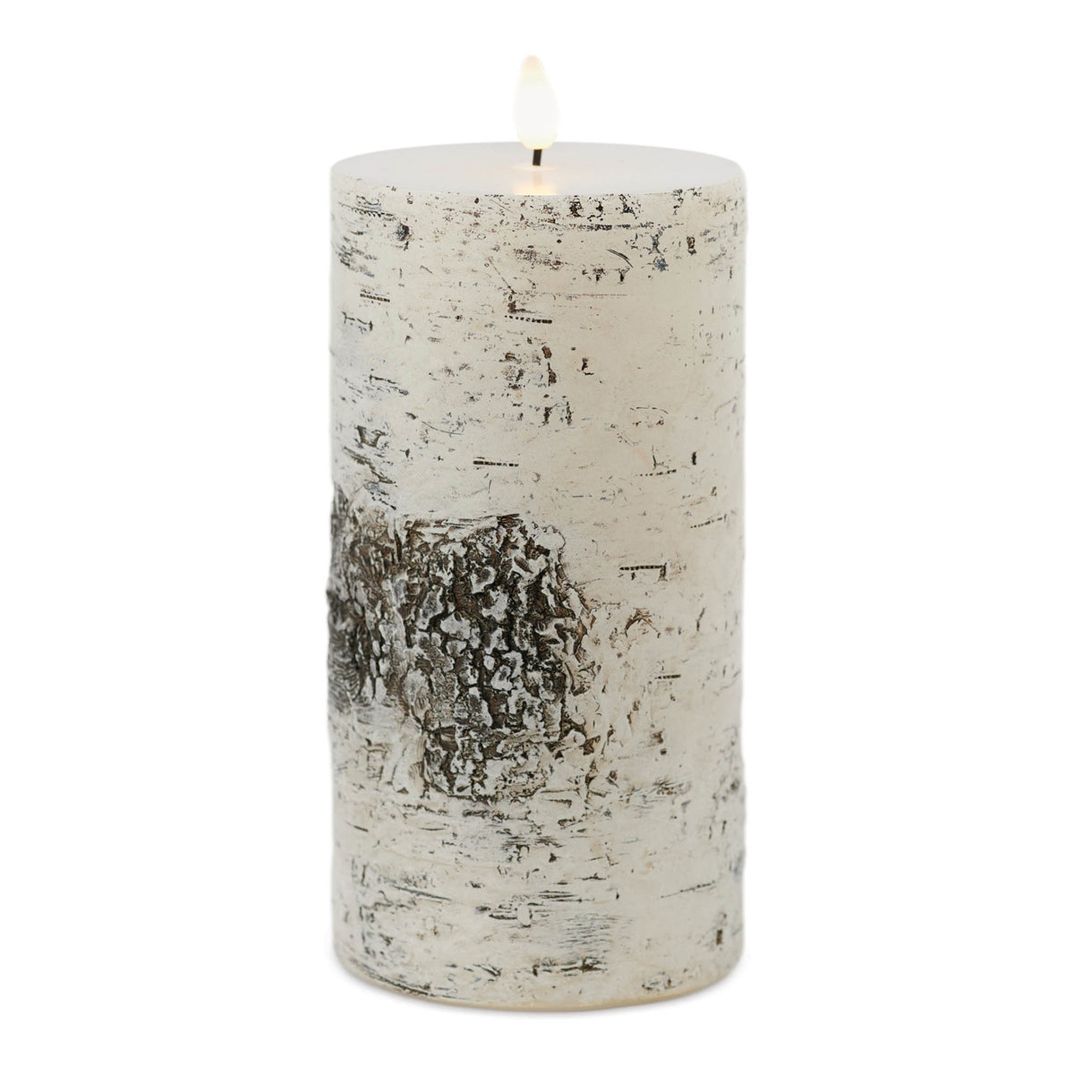 Fia Blue Wax LED 3.5x7" Candle
