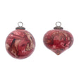 Mauve Marbled Ornament for Christmas home decor from Magnolias Home Decor