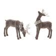 Mocha Modern Deer for Christmas home decor from Magnolias Home Decor