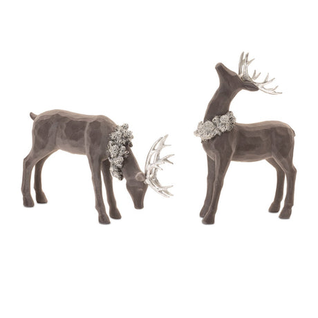 Mocha Modern Deer for Christmas home decor from Magnolias Home Decor