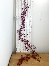 6' Pomegranate Berry Garland