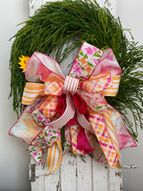 10" Punch of Color Bow