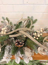 33" Glittering Pine Swag
