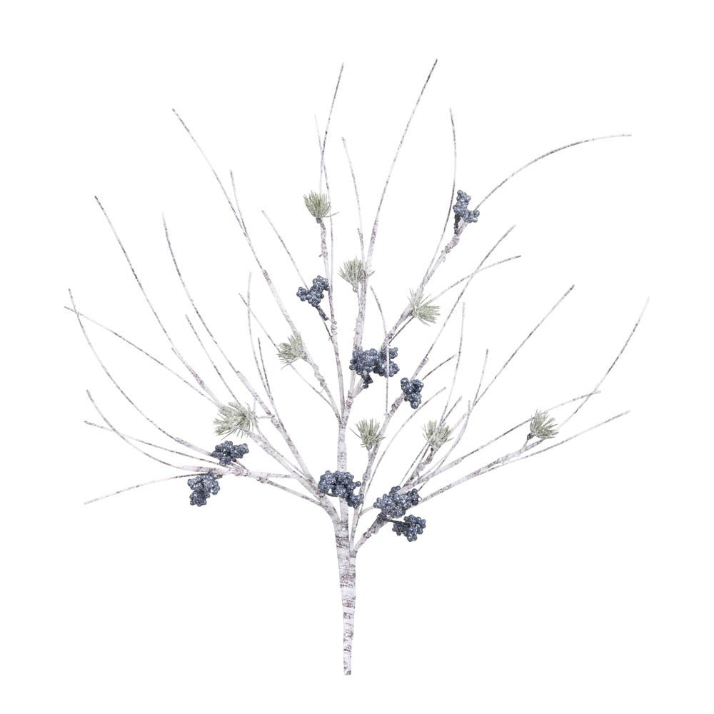 Birch and Pine Branch for Winter home decor from Magnolias Home Decor