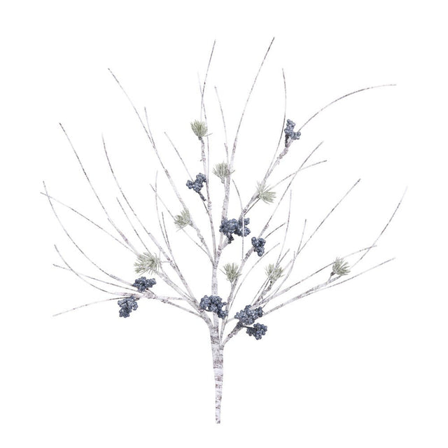 Birch and Pine Branch for Winter home decor from Magnolias Home Decor