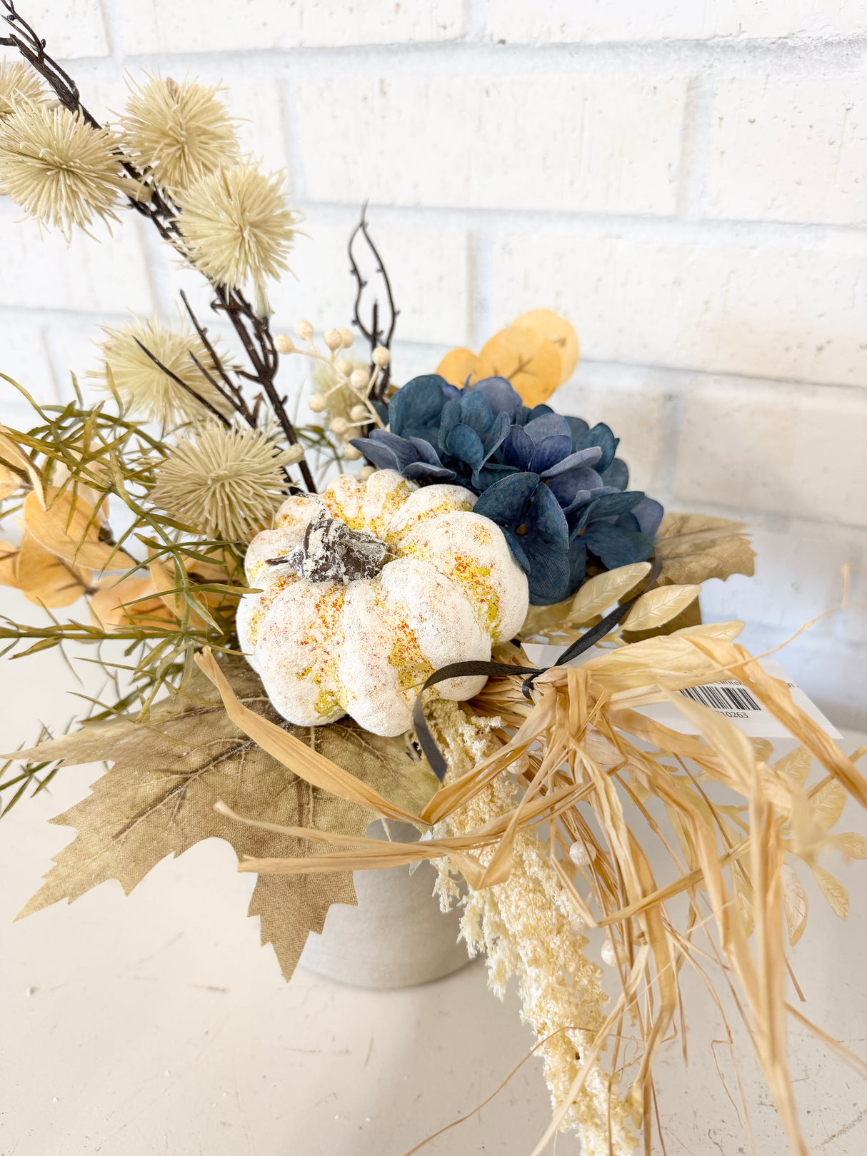 13" Blue Serene Centerpiece Design 2