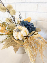 13" Blue Serene Centerpiece Design 2
