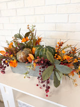 26" Cozy Autumn Days Centerpiece
