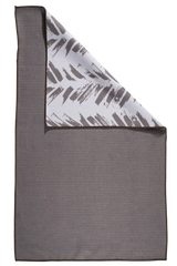 Graphite Taupe Reversible Towel