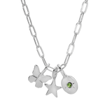 Silver Butterfly Charm