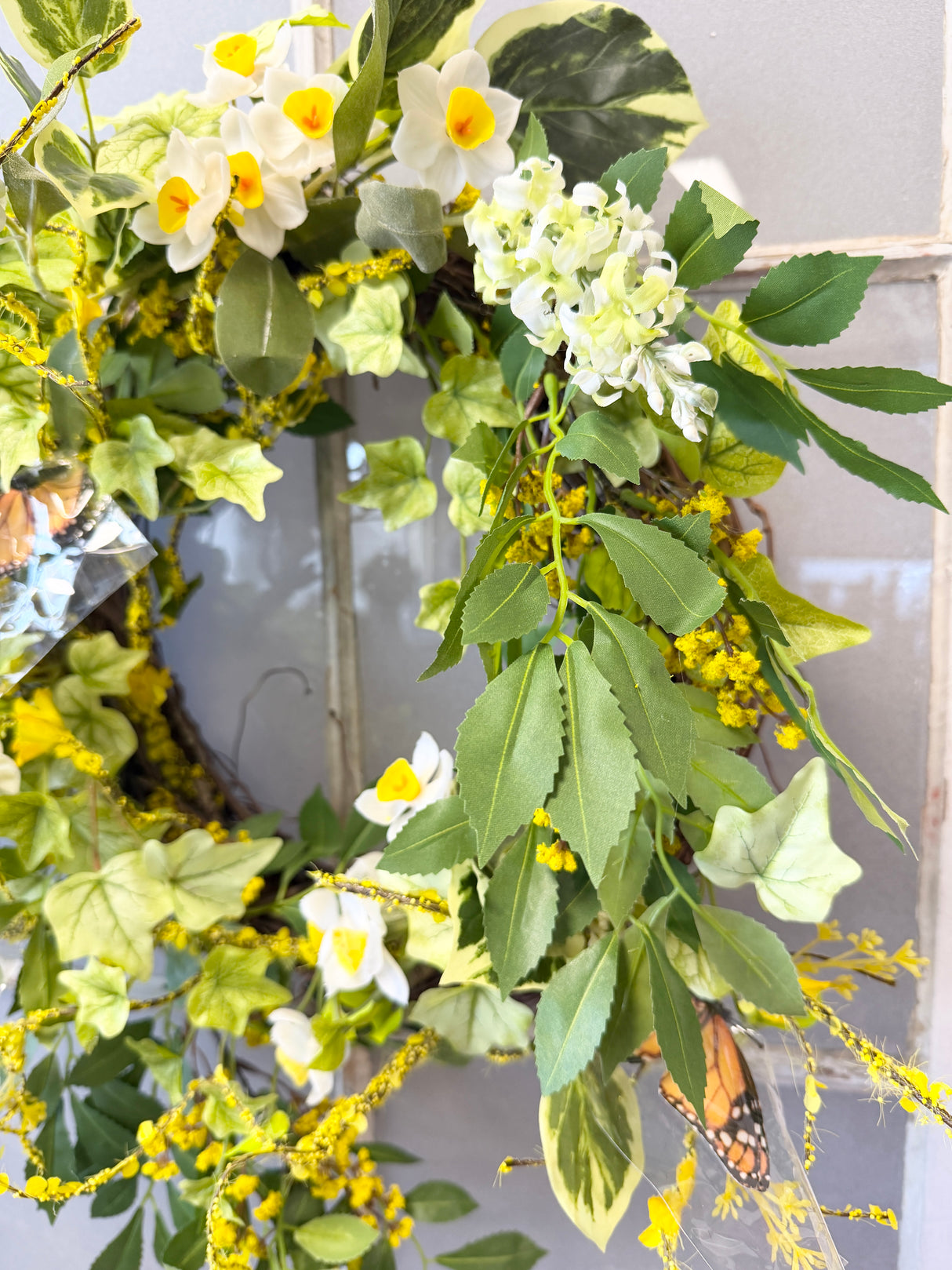 19" Spring Into Action Wreath