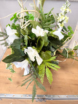 17" Lucky Petunia Centerpiece