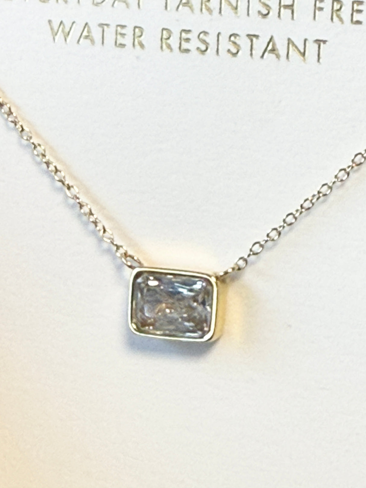 Splash Columbia Square Necklace