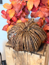 Raven Large Vine Pumpkin
