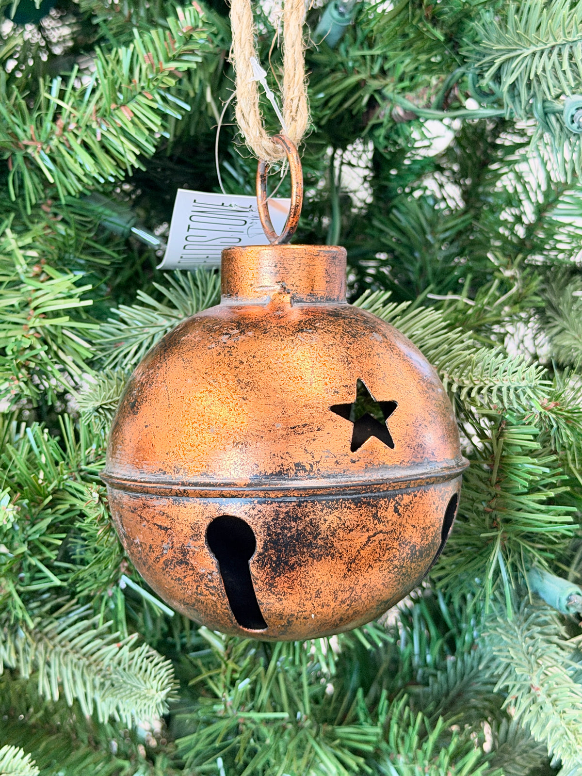 Small Copper Bell Ornament
