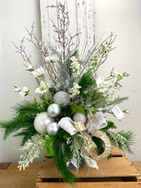 29" Frosty & Fine Porch Pot