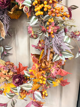 30" Royal Autumn Wreath