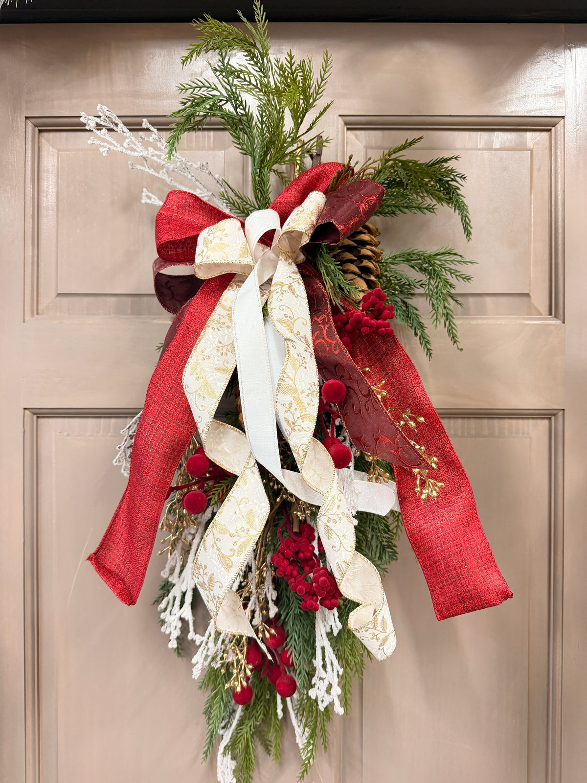 Crimson Christmas Swag Kit
