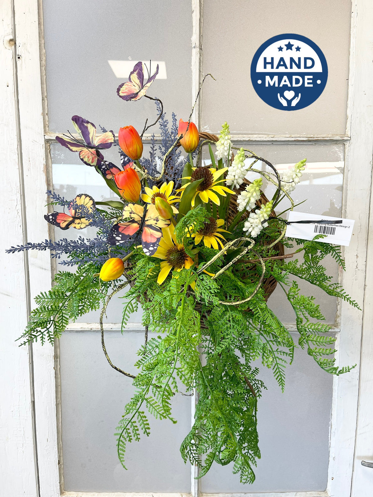 22" Dancing Butterflies Design 2