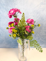21" Geranium Drop-In