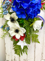 25" Old Glory Vertical Swag