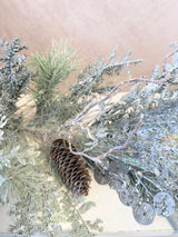 66" Silver Sparkle Garland