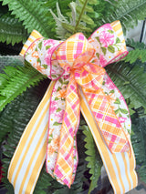 15" Summer Sorbet Bow