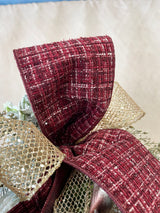 37" Crimson Frost Teardrop