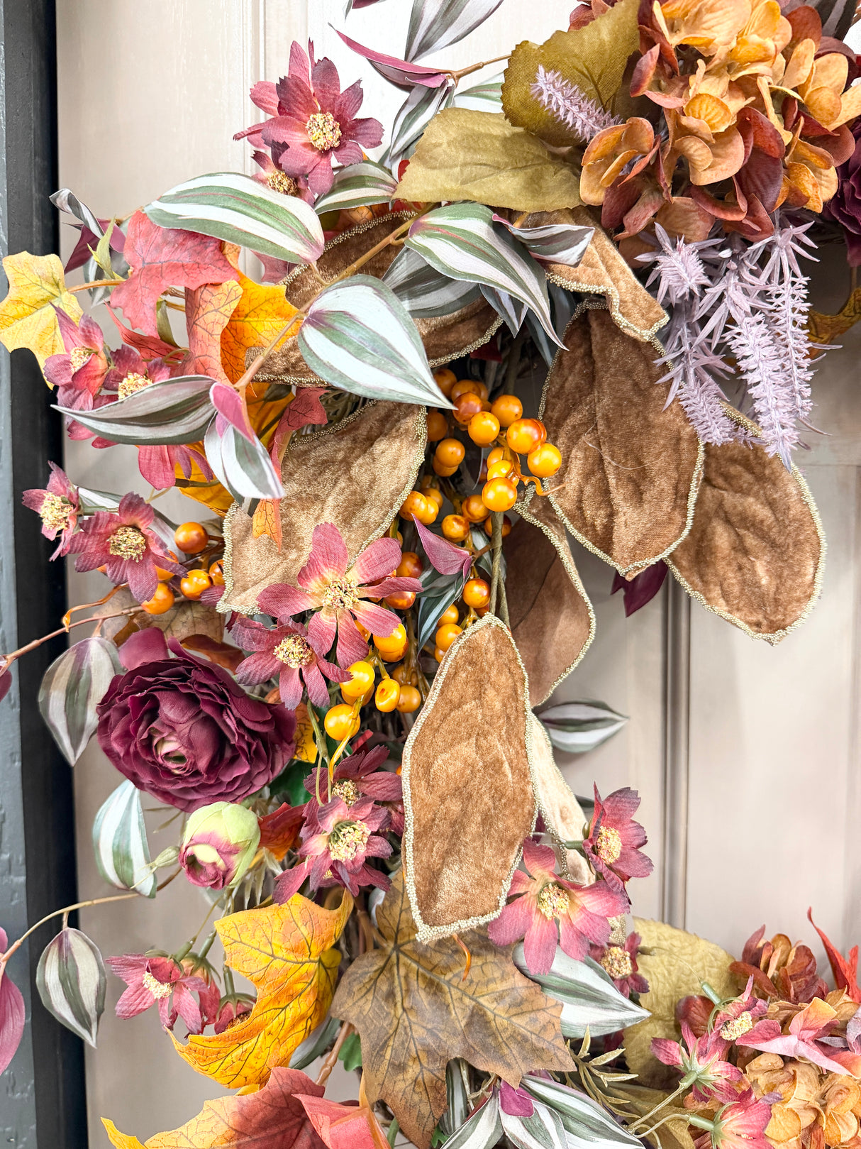 30" Royal Autumn Wreath