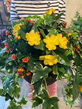 23" Sunlit Garden Cascade Porch Pot